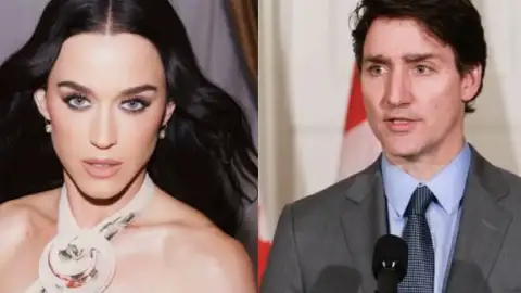 Justin Trudeau está encantado por Katy Perry, diz site