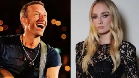 Chris Martin está vivendo um romance com Sophie Turner, diz site