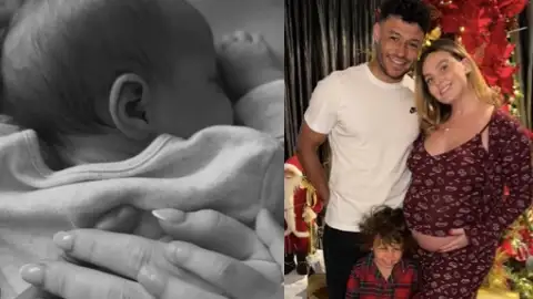 Perrie Edwards e Alex Oxlade-Chamberlain anunciam nascimento da segunda filha, Alanis Valentine